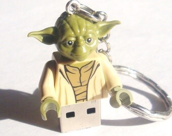 lego star wars yoda keyring