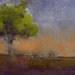 Late to the Day - Original Oil Painting Landscape Painting by Seminary Road Artists