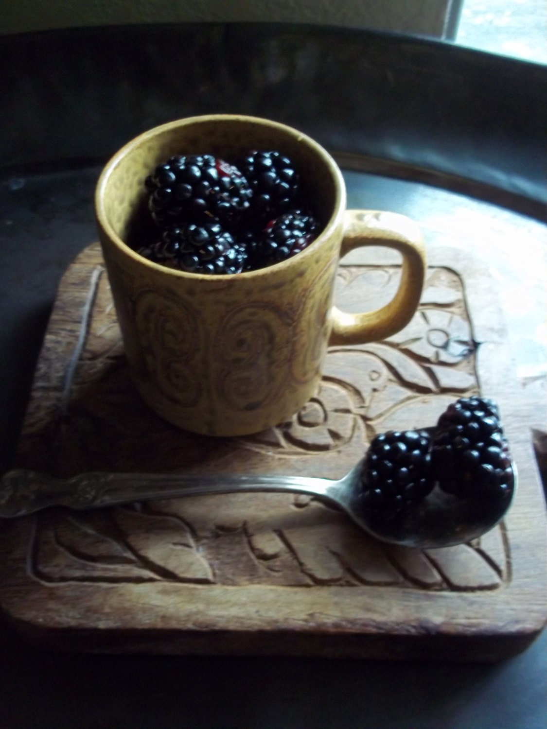 midcentury coffee mug or tea cup - BasquePebble