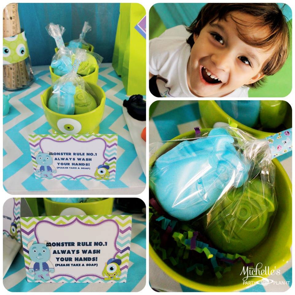 10 MONSTER SOAP FAVORS (soaps only) - Birthday Soap Favors, Monster themed Party, Character Soap, Halloween Favors, Disney Inspired Il_570xn