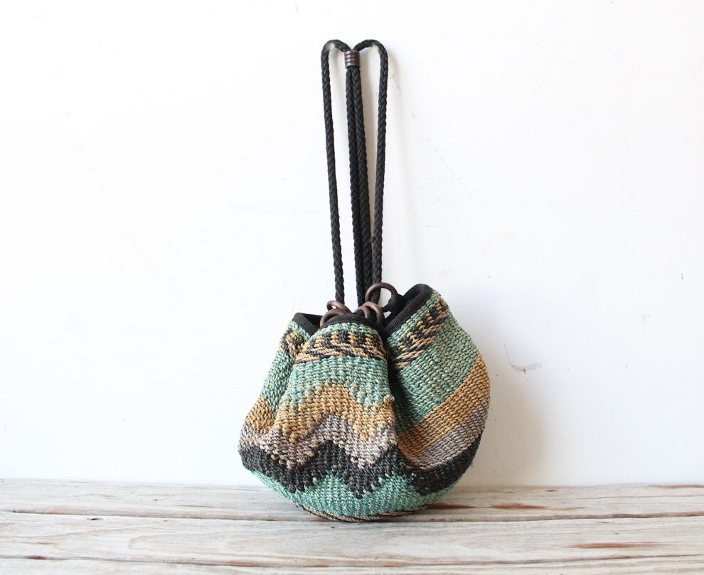 Italian Woven Backpack. Made in Italy Etsy finds