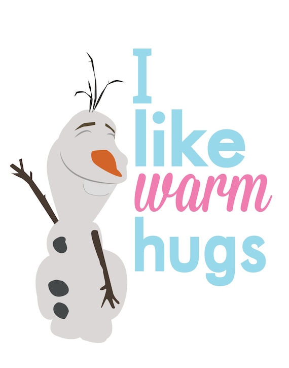 Disney Frozen Olaf.. I like warm hugs... by studiomarshallarts