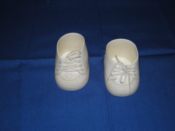 White Doll Shoes Real Cabbage Patch Kids Lace by HermionesCloset