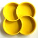 Yellow Dansk Pinwheel Melamine Tray