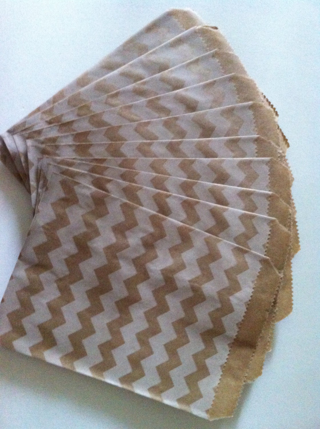 10 Kraft Paper Treat Bags 4 Different Patterns by GoatGirlMH