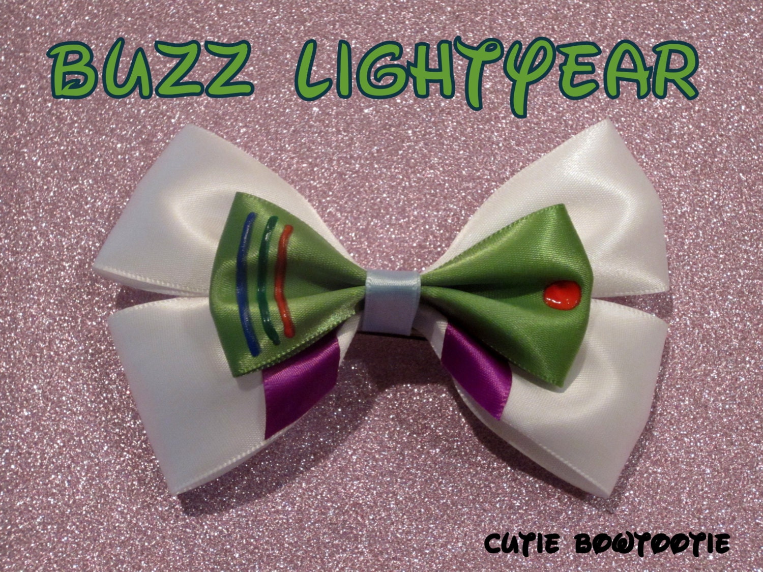 Buzz Lightyear Hair Bow Toy Story Disney Inspired