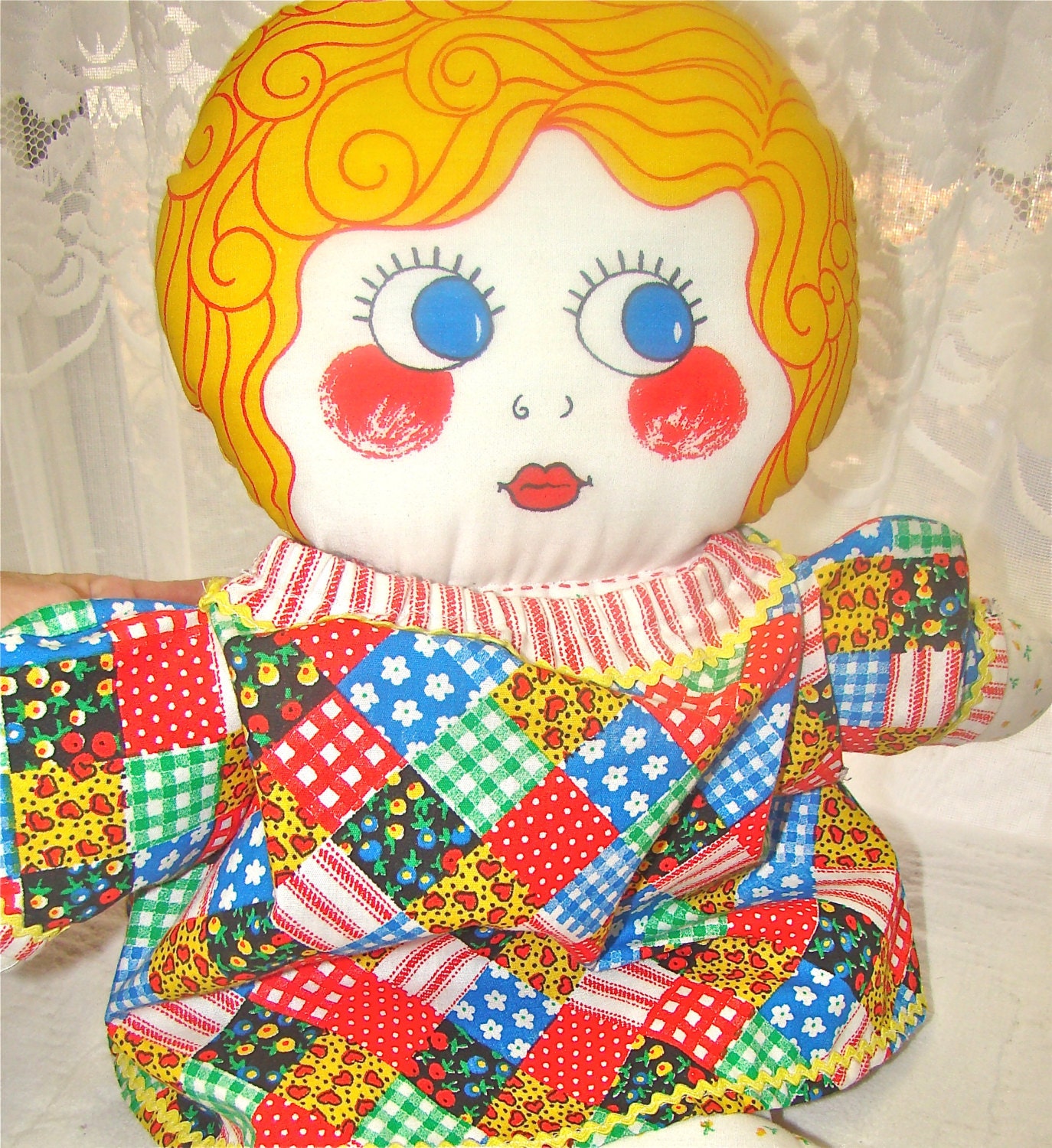 vintage stuffed doll