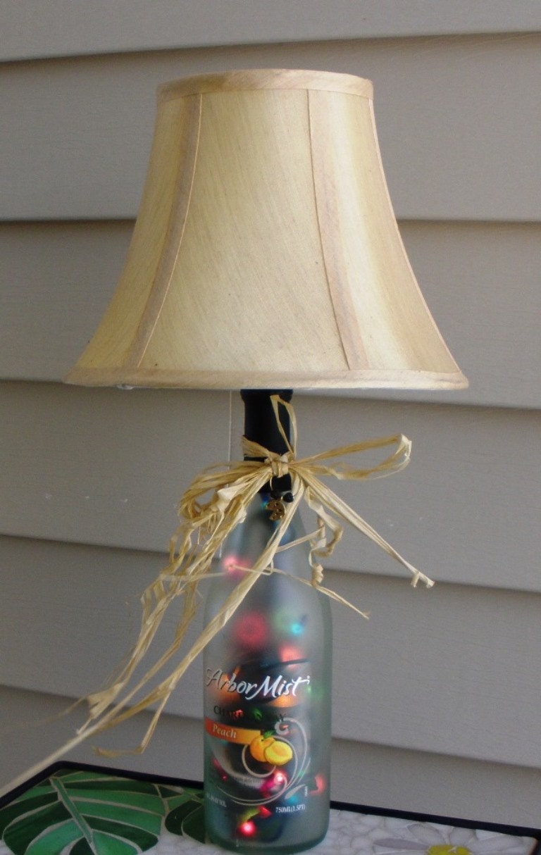 Items similar to Lighted wine bottle lamp kit.s lamp supplies bottle