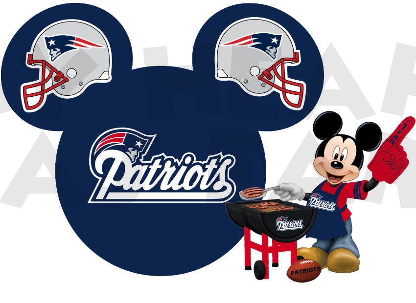 patriots mickey mouse