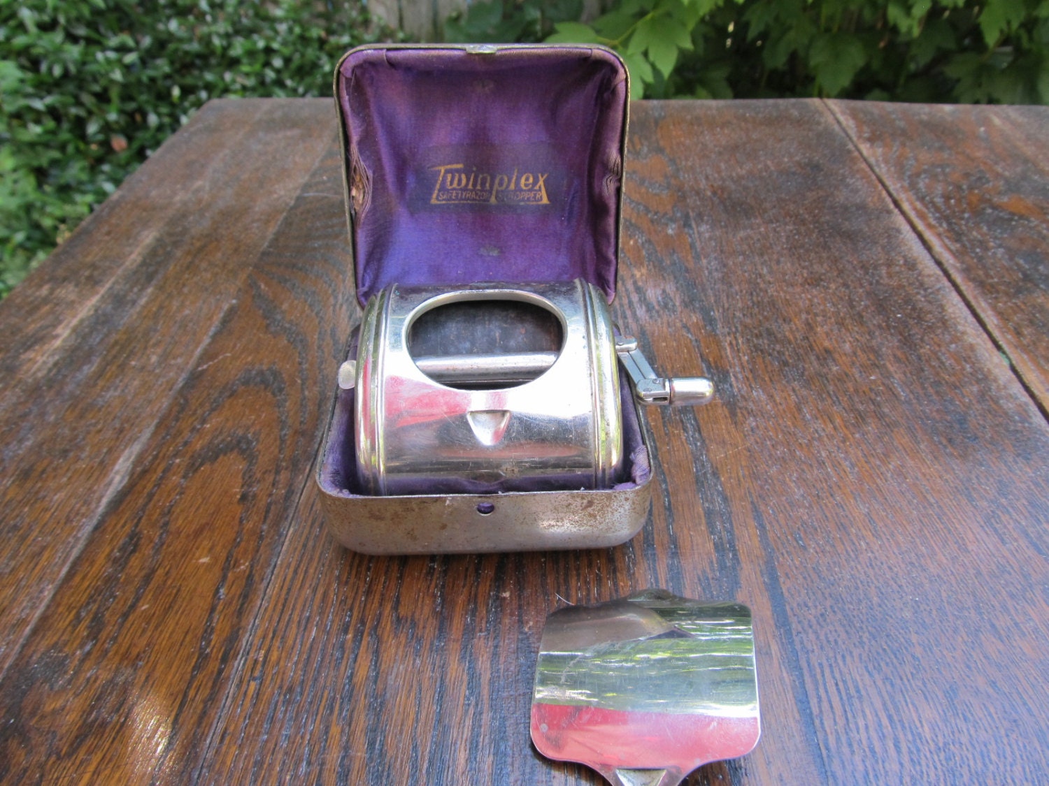 Vintage Twinplex Safety Razor Stropper by VintageTrixie on Etsy