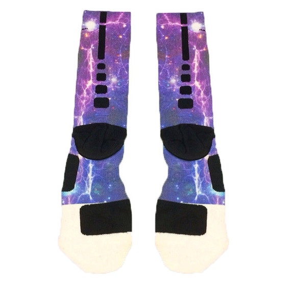 nike elite socks purple