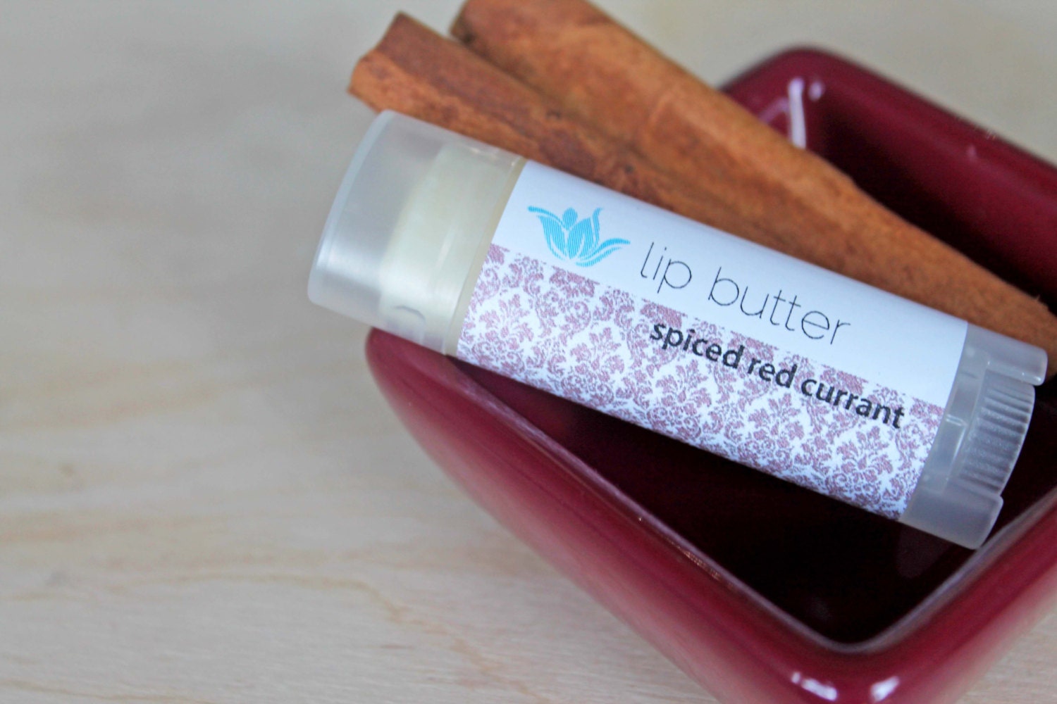 Spiced Red Currant lip butter, Fall 2013 Collection, natural vegan gluten-free lip balm