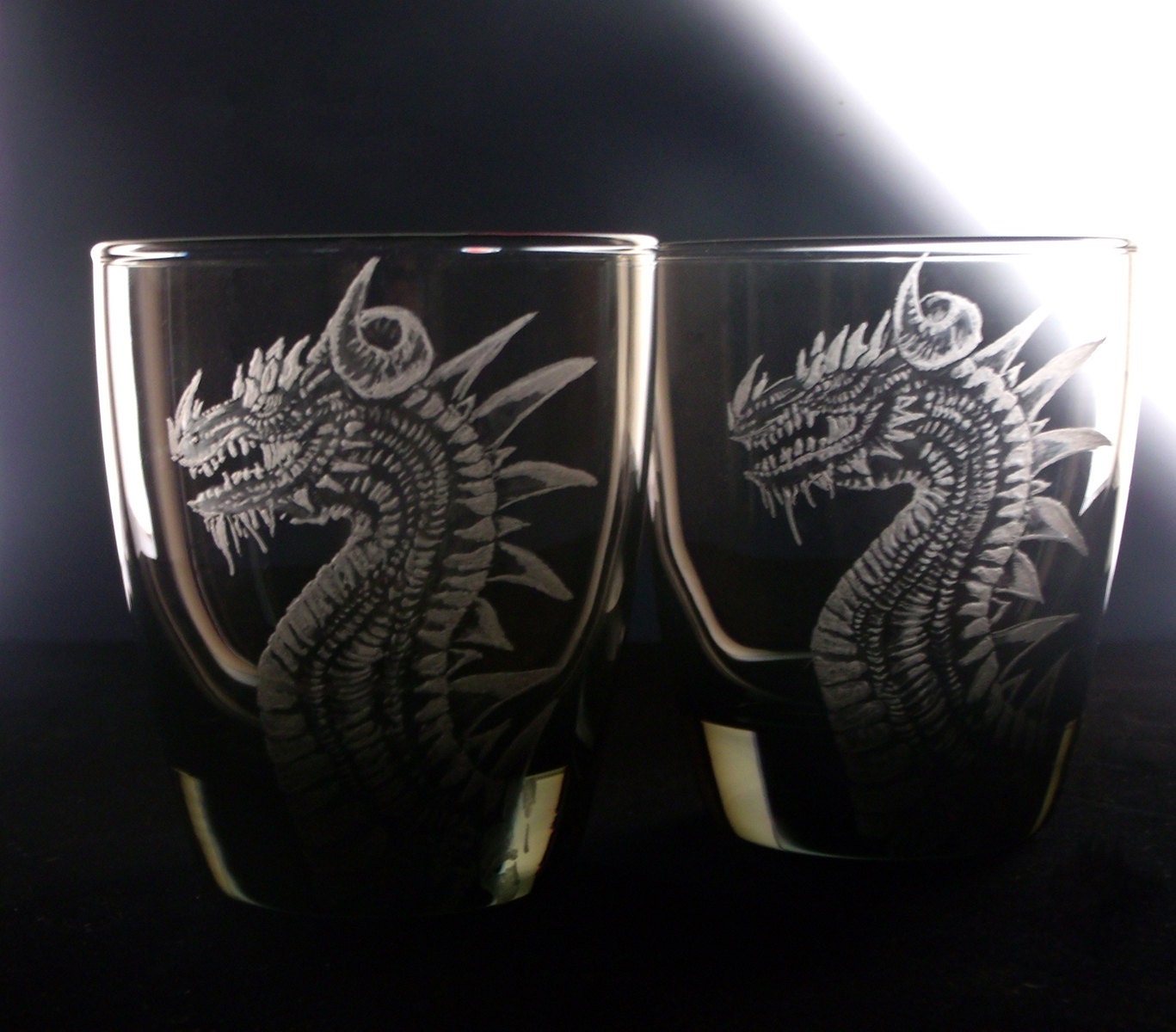 dragon glassware whiskey glasses