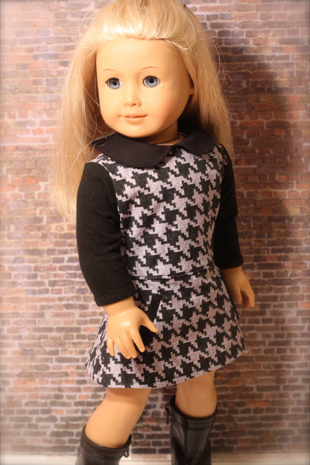 doll woolen dress