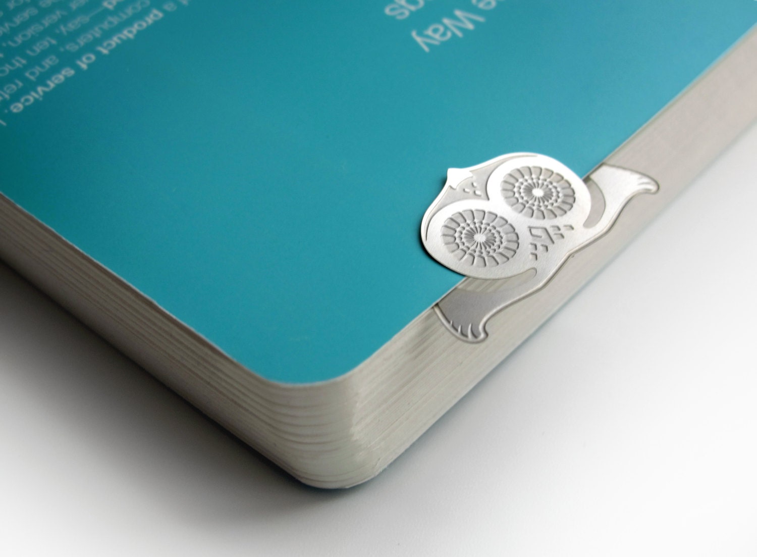 Snowy owl Bookmark: Uggly - Always on your side - NoveaIndustridesign