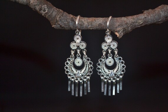 Unique Handmade Sterling Silver Earring by SilverLeafJewelryCo