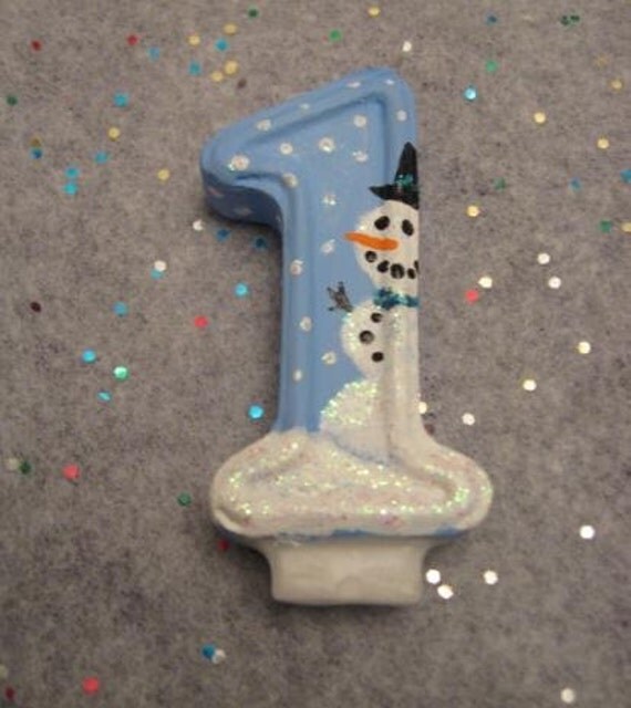 Custom Birthday Blingy Candles - SINGLE-DIGIT Il_570xn