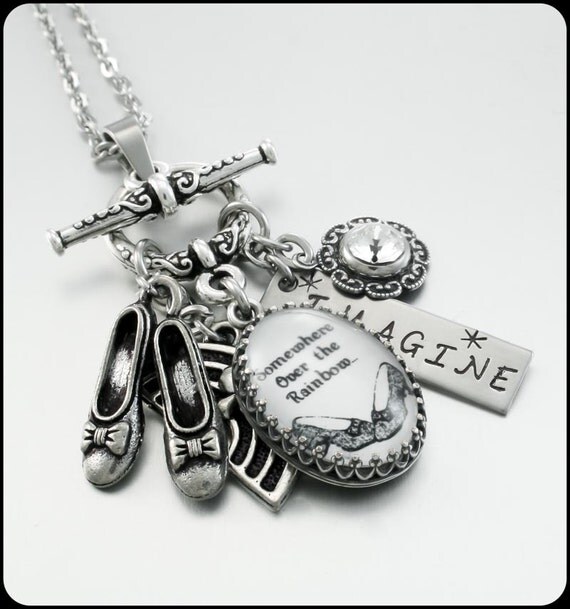 Wizard of Oz Necklace Wizard of Oz Jewelry by