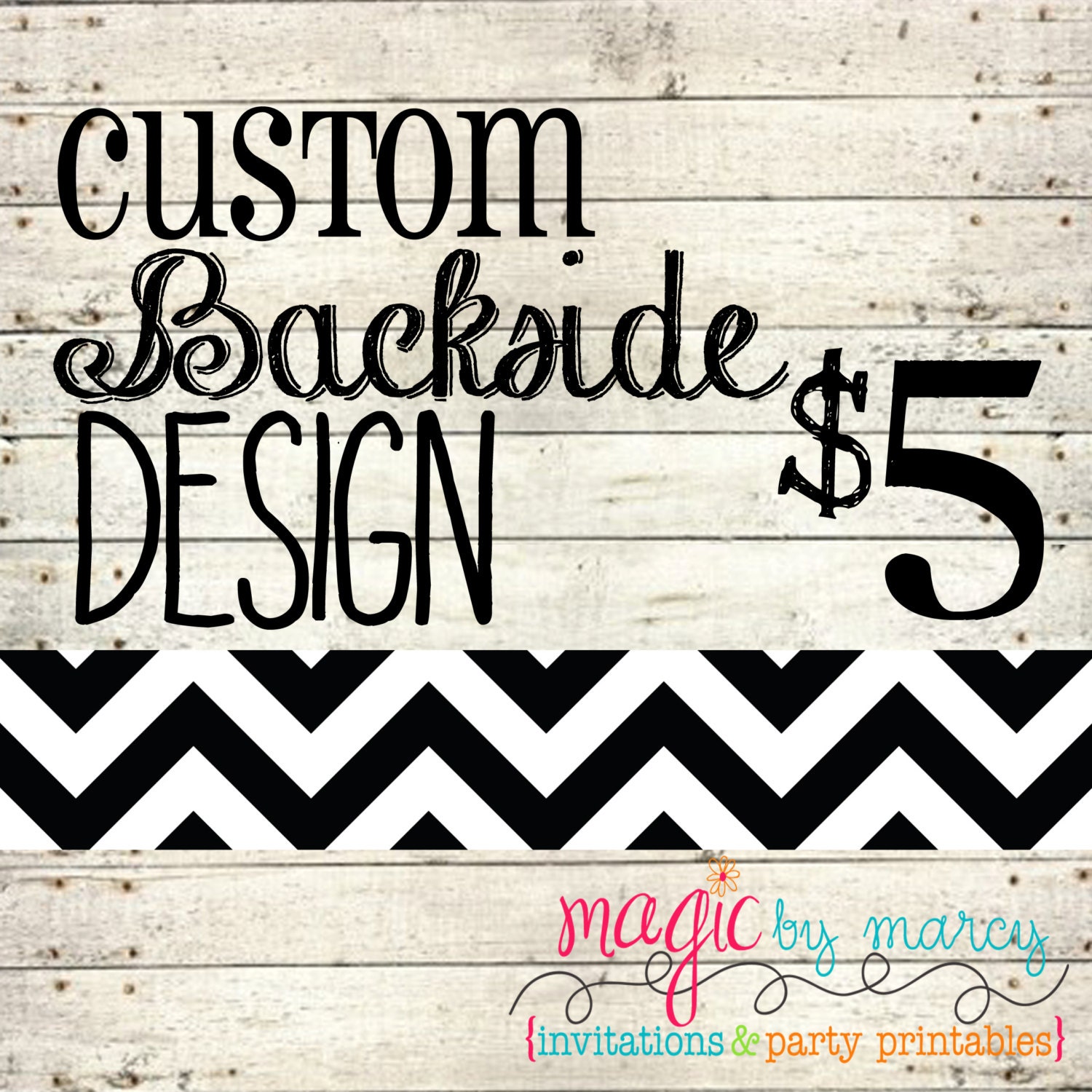 Add a Backside to your Photo Card Design Il_570xn