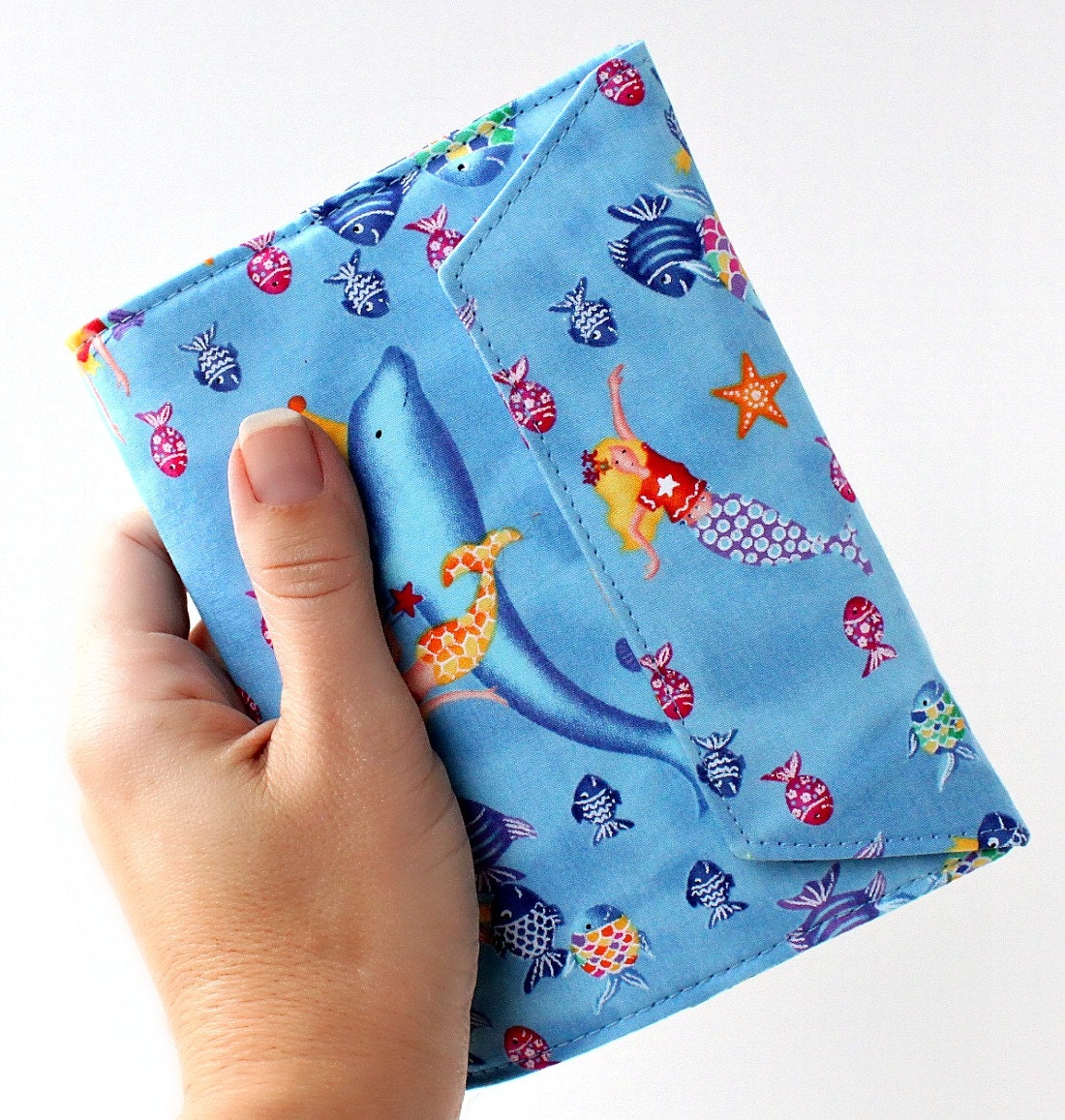 Art portfolio crayon wallet for kids 2D Zoo by OurLittleMesses