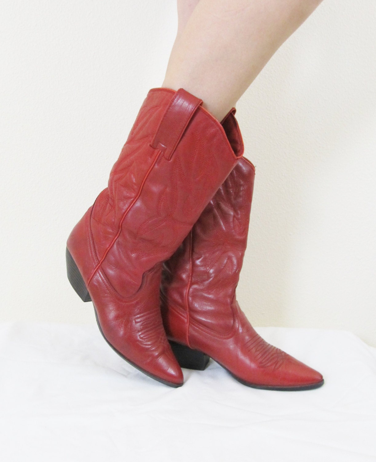western red boots