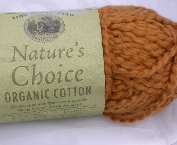 Organic Cotton Yarn Lion Brand Nature's Choice 1 by SusanEknits