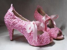 Wedding Shoes, Shoes Clips & Flowers Bridal Accessories