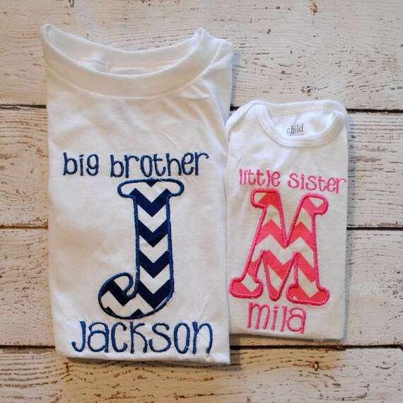 big sister little brother t shirt