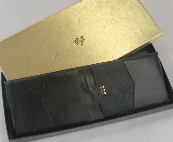 Mens Vintage Rolfs Leather Wallet BiFold by ReVampingVintage