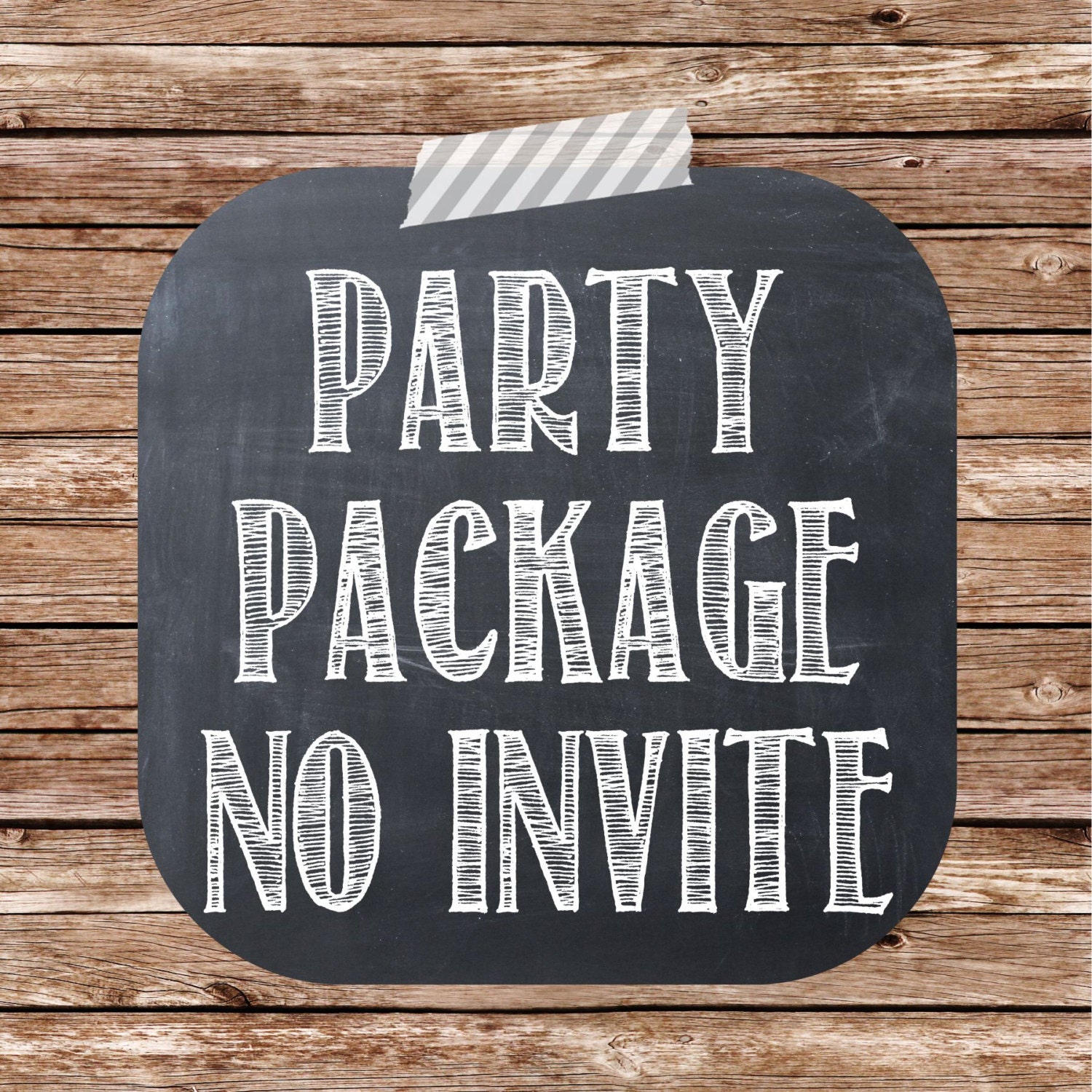 Party Package with NO Invitation Il_570xn