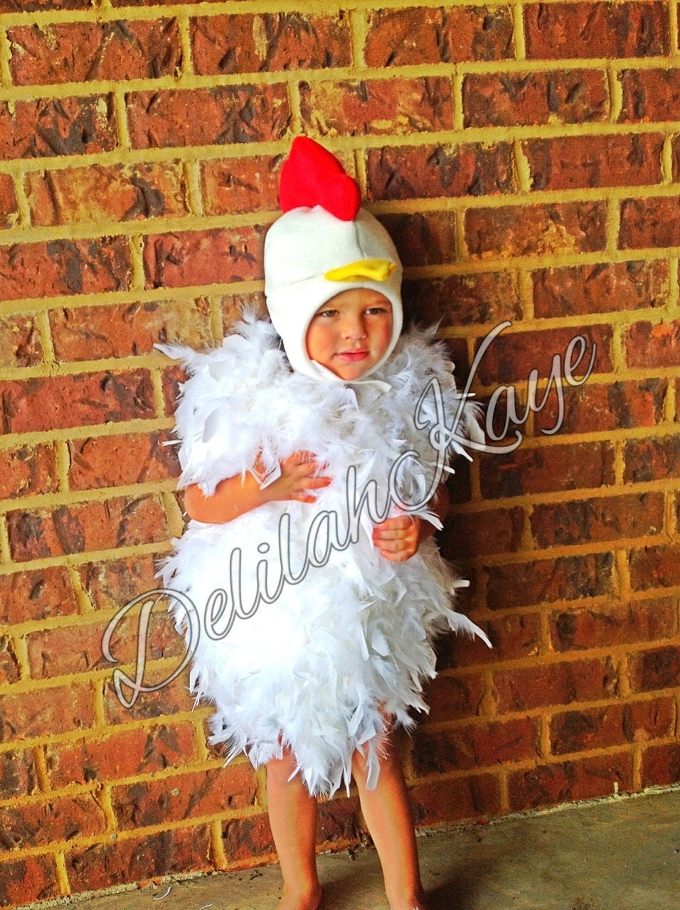 Toddler Chicken Costume 2T Fluffy Chick Halloween Costume