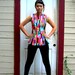 1960s vintage shirt psychadelic baby geometric