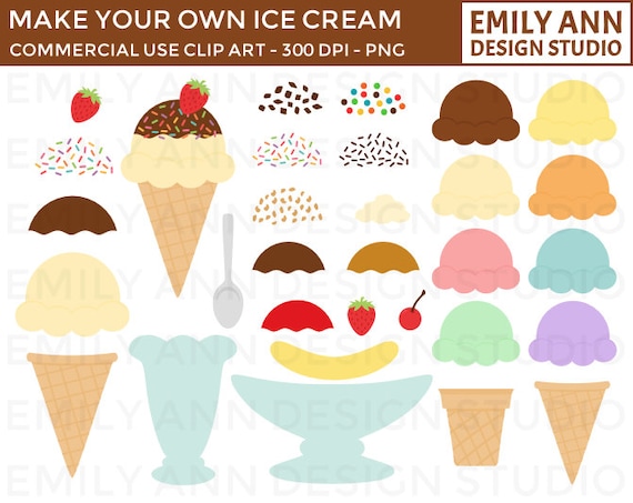 ice cream toppings clipart - photo #2