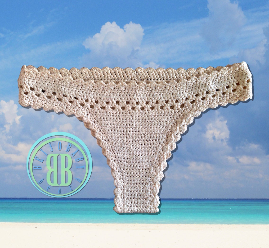 Beijo Classic Custom Crochet Bikini Bottom By Beijobaby On Etsy