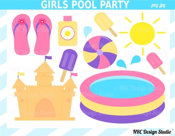 free clip art summer party - photo #13