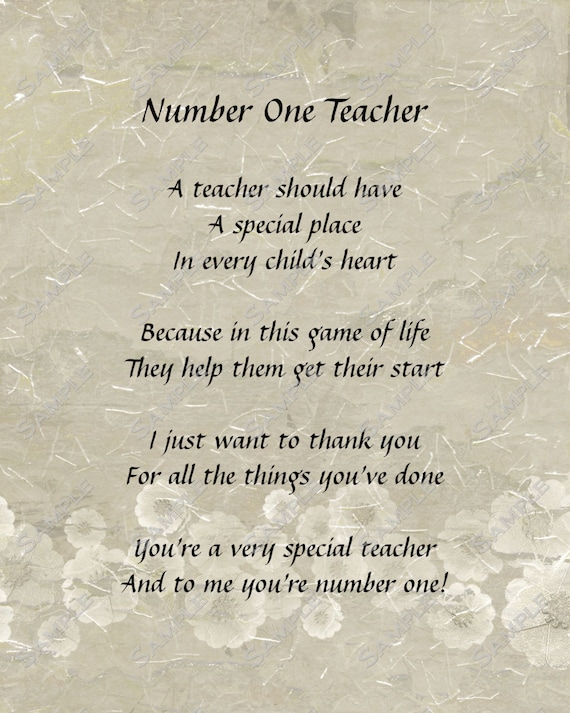 items-similar-to-personalized-teacher-poem-a-great-gift-idea-for-your