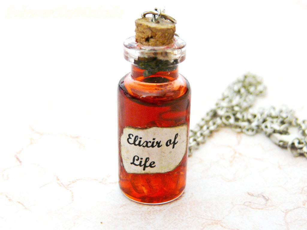 Elixir Of Life Potion Bottle Charm By TheMagicalPlace On Etsy