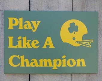 Popular items for play like a champion on Etsy