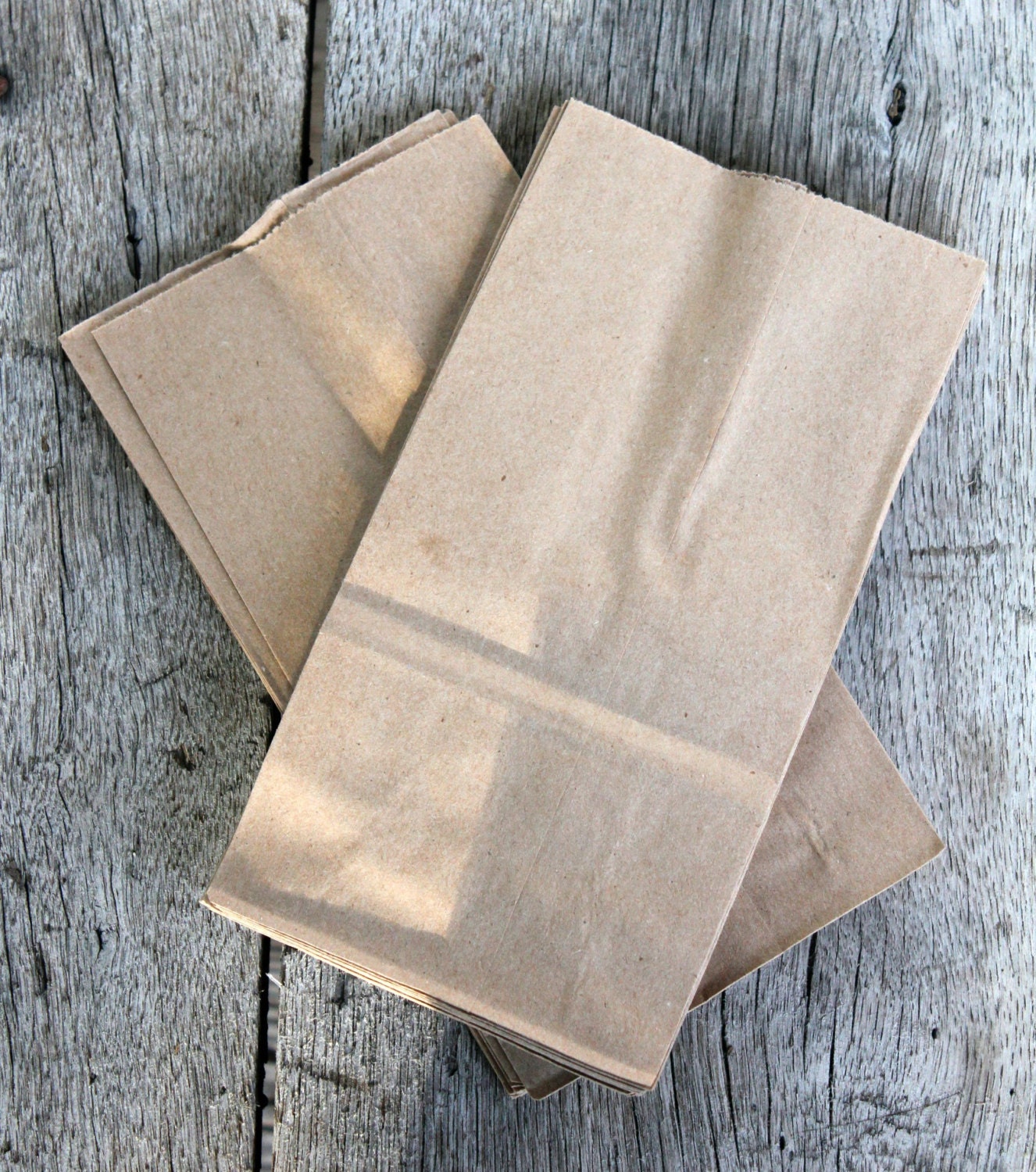 Items similar to 50 Extra Small Brown Kraft Paper Bags, wedding diy