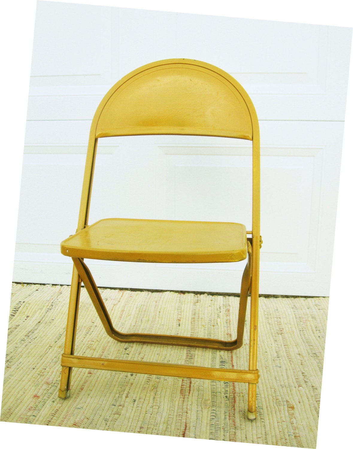 Popular items for metal folding chair on Etsy