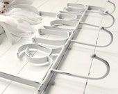 White Laundry Room Decor / Laundry Room Sign / Laundry Room Wall Decor / White Decor / Laundry Hooks / Towel Rack / Clothes Line / Wall Hoo - WillowsGrace