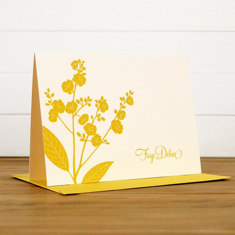 Personalized Stationery / Personalized by SilhouetteBlue on Etsy