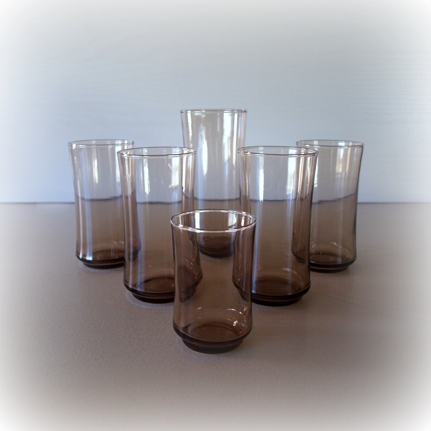 1960 S Mid Century Modern Drinking Glass Set By