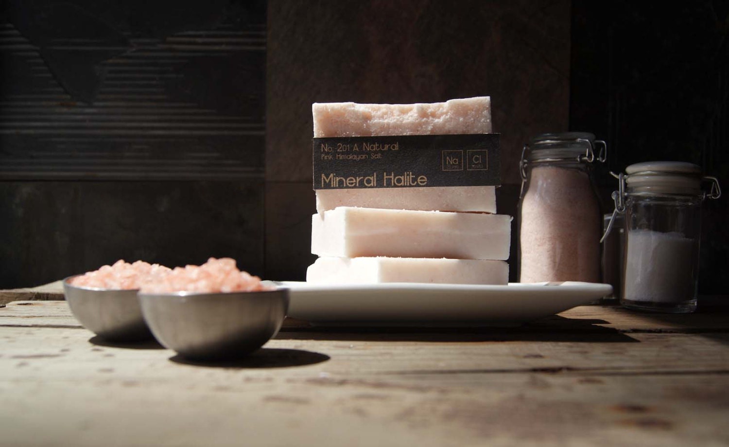 No. 201 Mineral Halite: Natural Pink Himalayan Salt Soap - PaperStreetLabs