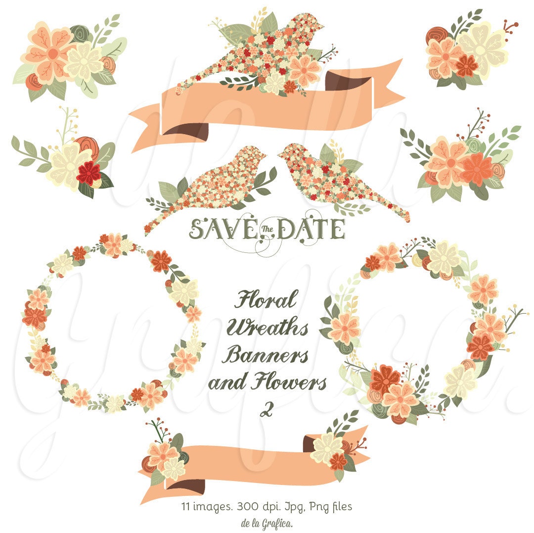 clipart floral banner - photo #50