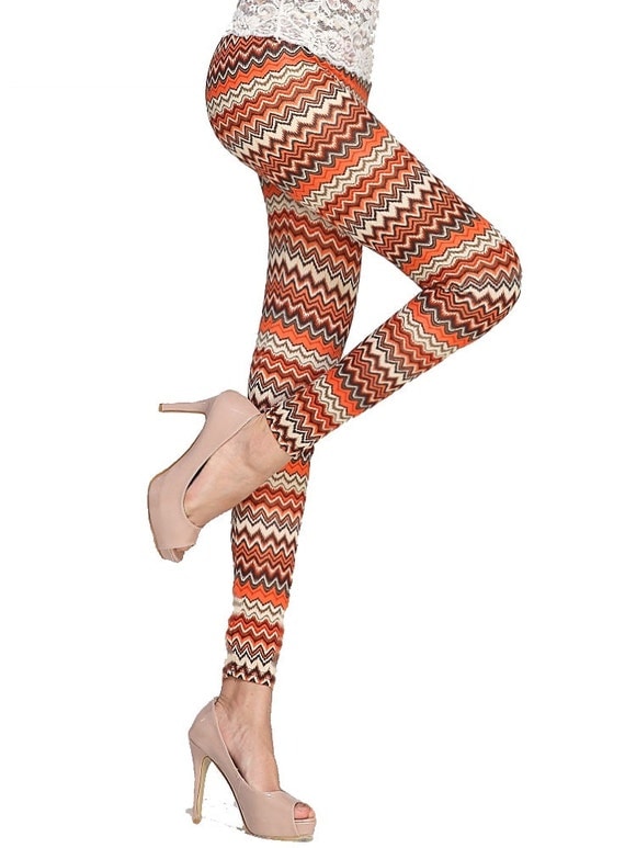 patterned yoga leggings