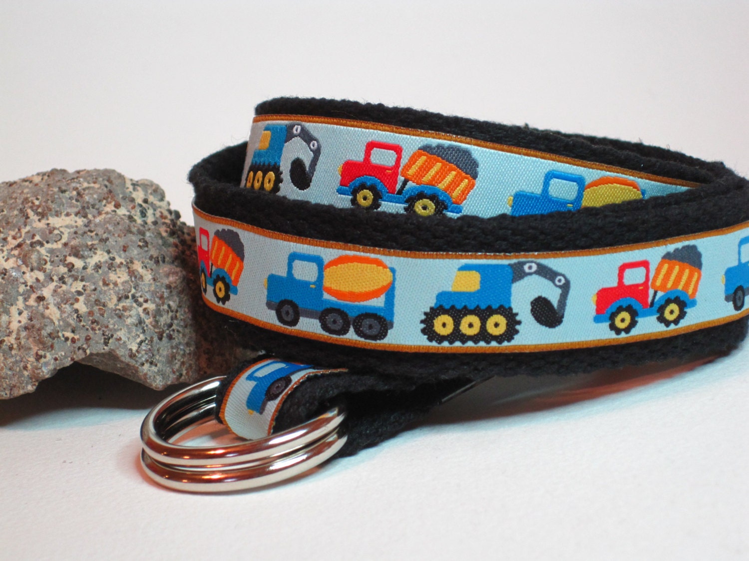 Truck Boys Belt / Toddler Belt / Canvas Belt by FashionablyLauren