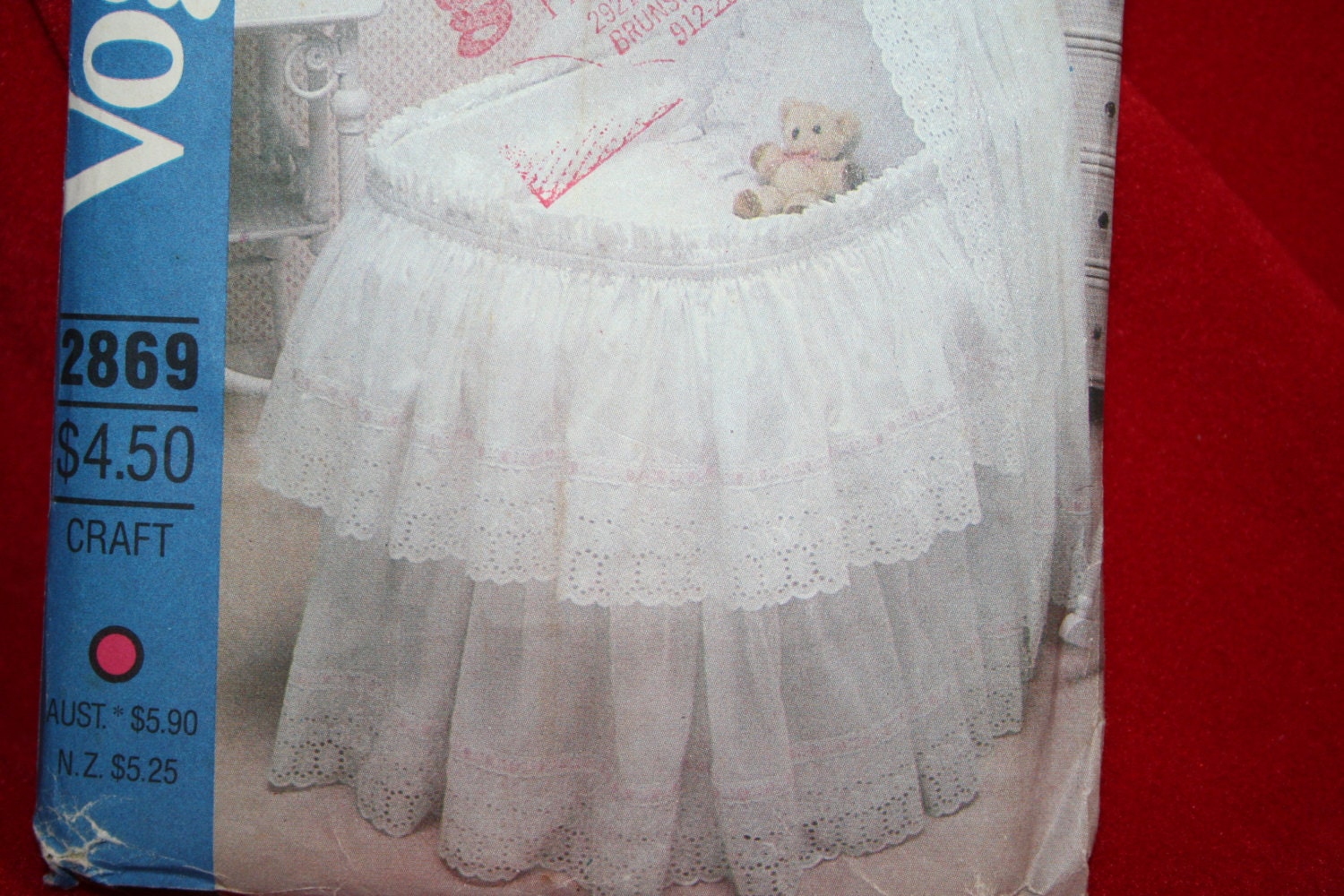 Uncut Vogue 2869 Baby Accessories Sewing by SEWBUSY12