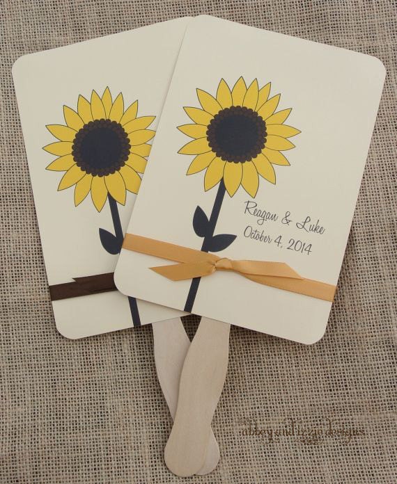 Sunflower Theme Party Favors