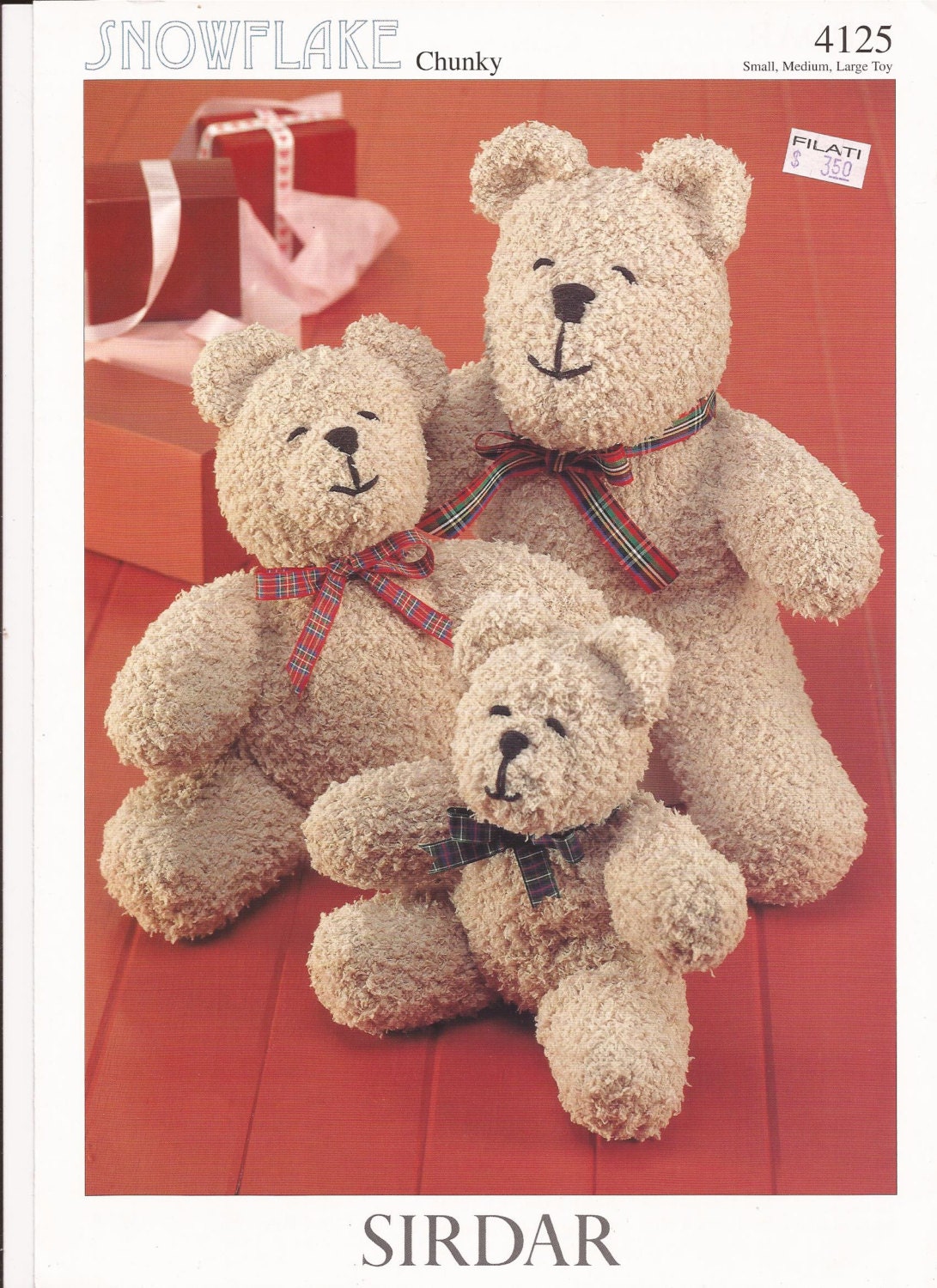 sirdar teddy bear pattern